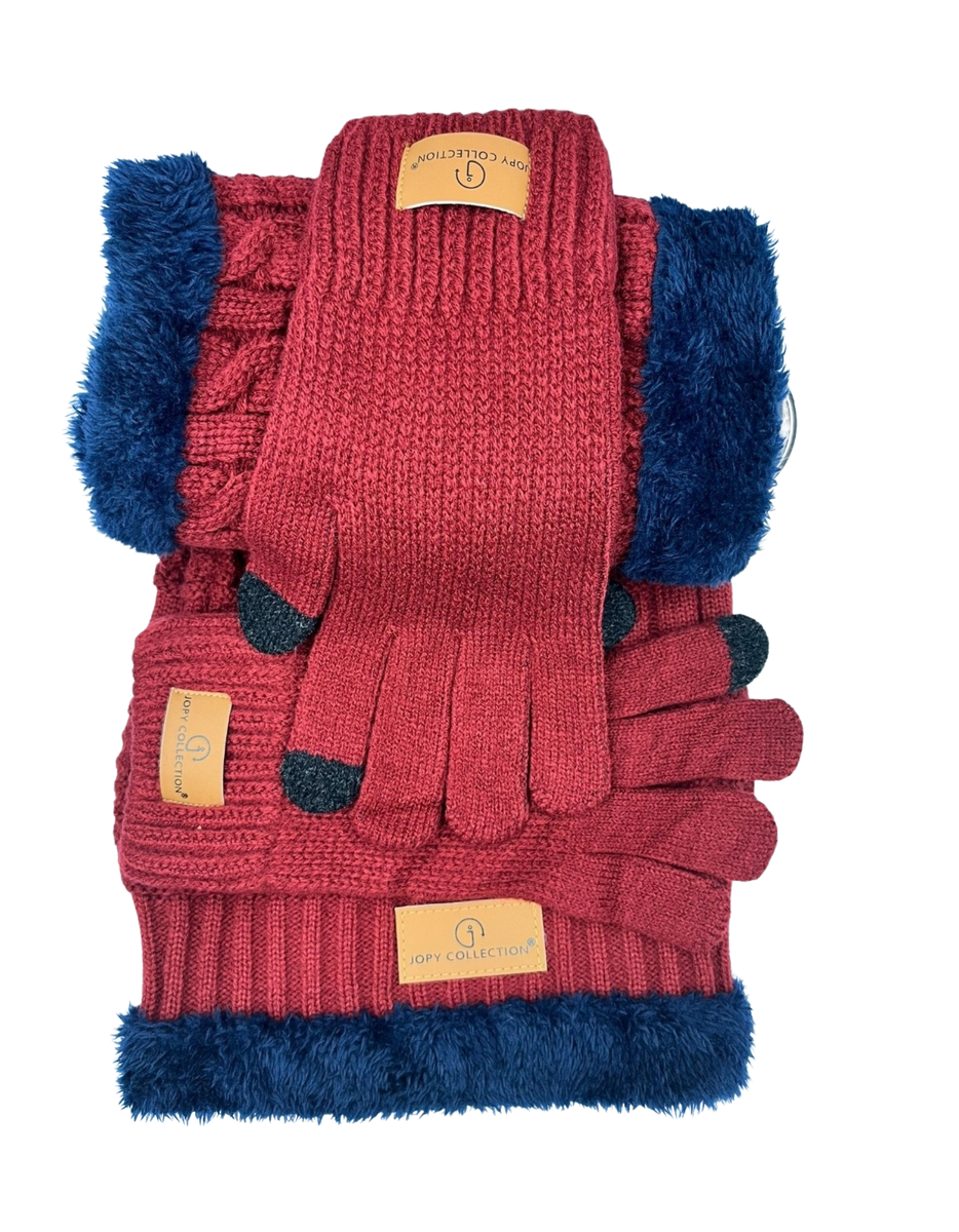 3in1 Toque Neck Warmer and Glove set | Kids – JOPY Collection
