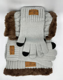 3in1 Toque Neck Warmer and Glove set | Adult