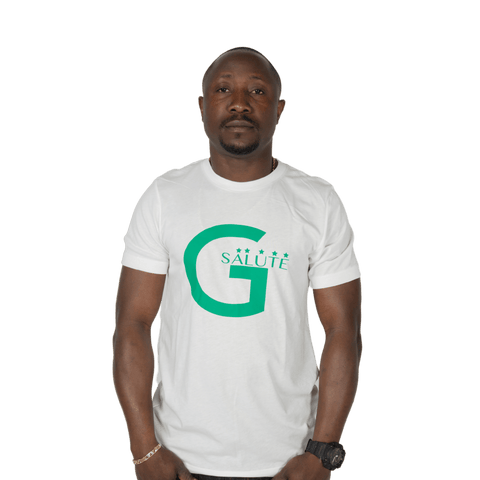 G-Salute T-Shirt | Green & White